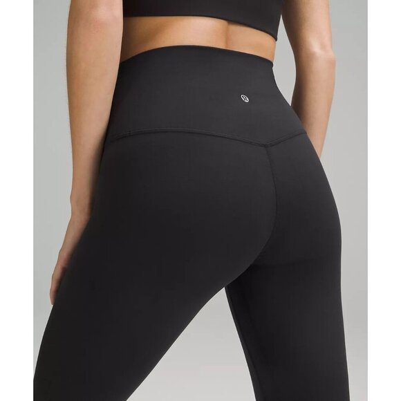 Align High-Rise Crop Pant 23" - Black - Picture 3 of 4